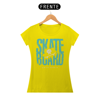 Nome do produto Camiseta Feminina Skate Board