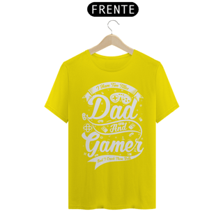 Nome do produto Camiseta Dad and Gamer