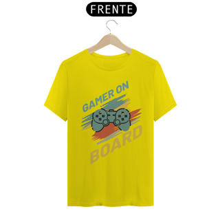 Nome do produto Camiseta Gamer On Board