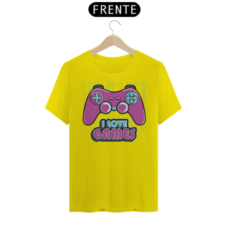 Nome do produto Camiseta I Love Games