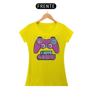 Nome do produto Camiseta I Love Games
