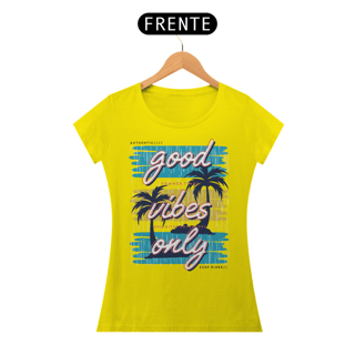 Nome do produto Camiseta Good Vibes