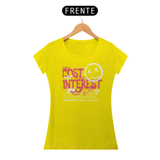 Nome do produto Camiseta Feminina Lost Interest