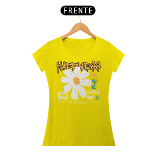 Nome do produto Camiseta Feminina Happiness