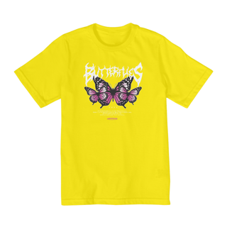 Nome do produto Camiseta Infantil 10 a 14 anos / Borboleta