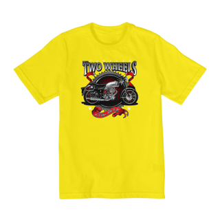 Nome do produto Camiseta Infantil 10 a 14 anos / Two Wheels