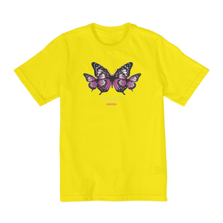 Nome do produto Camiseta Infantil 2 a 8 anos / Borboleta