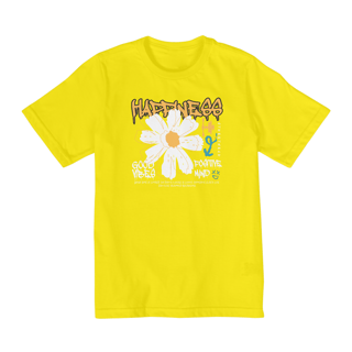 Nome do produto Camiseta Infantil 2 a 8 anos / Hapiness