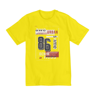Nome do produto Camiseta Infantil 10 a 14 anos / Awesome Urban