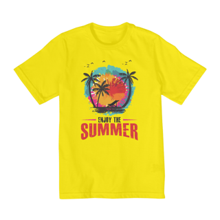 Nome do produto Camiseta Infantil 10 a 14 anos / Enjoy The Summer
