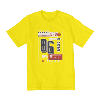 Nome do produto Camiseta Infantil 2 a 8 anos / Awesome Urban
