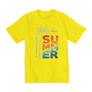 Nome do produto Camiseta Infantil 2 a 8 anos / Summer