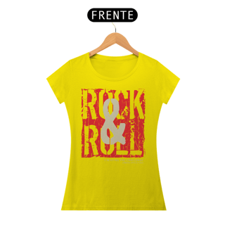 Nome do produto Camiseta Feminina Rock & Roll