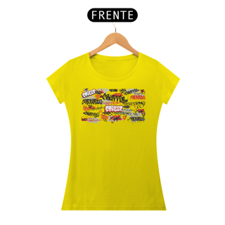 Nome do produto Camiseta Feminina Graffiti IV