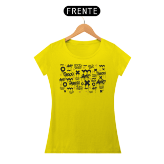Nome do produto Camiseta Feminina Graffiti III