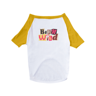 Nome do produto Camiseta Pet Cães / Born To Be Wild
