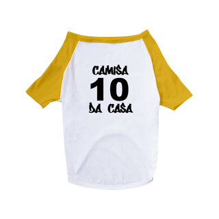 Nome do produto Camiseta Pet Cães / Camisa 10