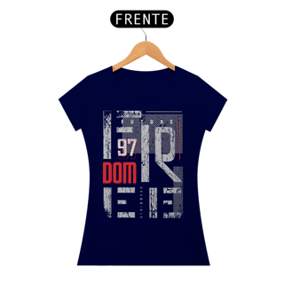 Nome do produto Camiseta Feminina Future Freedom