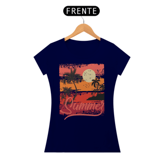 Nome do produto Camiseta Feminina Summer (Verão)