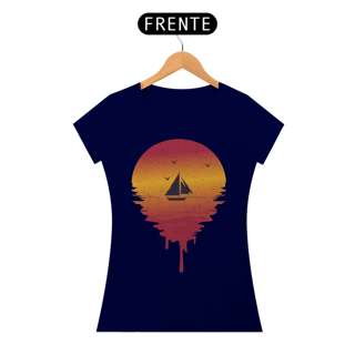 Nome do produto Camiseta Feminina Pôr do Sol