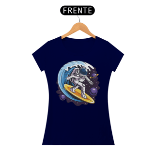 Nome do produto Camiseta Feminina Surf no Espaço