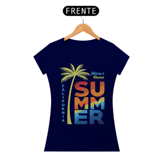 Nome do produto Camiseta Feminina Here I Come Summer