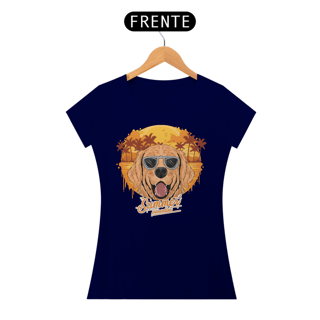 Nome do produto Camiseta Feminina Cão Summer