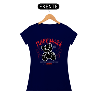 Nome do produto Camiseta Feminina Urso Happiness