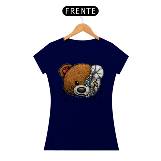 Nome do produto Camiseta Feminina Cyber Urso
