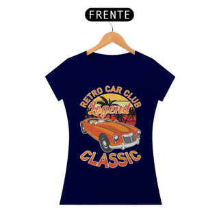 Nome do produto Camiseta Feminina Retro Car Legend