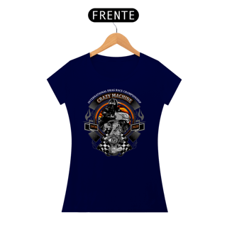 Nome do produto Camiseta Feminina Crazy Machine