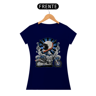 Nome do produto Camiseta Feminina Moto Onda