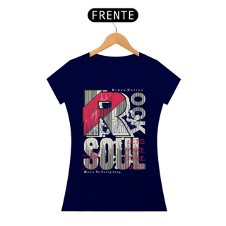 Nome do produto Camiseta Feminina Rock Soul