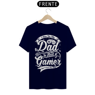 Nome do produto Camiseta Dad and Gamer