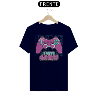 Nome do produto Camiseta I Love Games