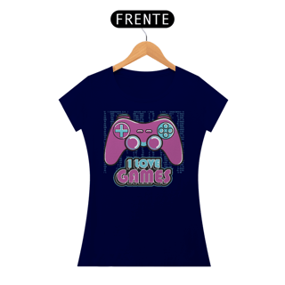 Nome do produto Camiseta I Love Games