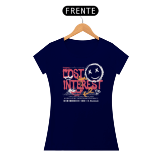 Nome do produto Camiseta Feminina Lost Interest