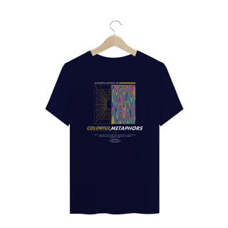 Nome do produto Camiseta Plus Size Colorful Metphors