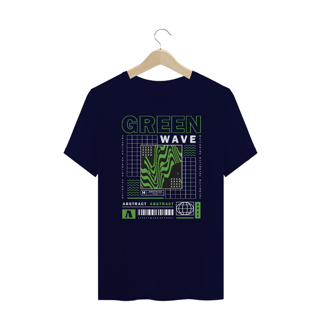 Nome do produto Camiseta Plus Size Green Wave