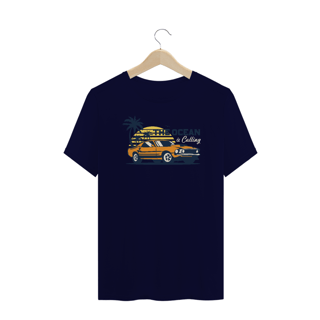 Nome do produto Camiseta Plus Size Carro Ocean
