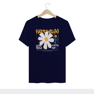 Nome do produto Camiseta Plus Size Happiness