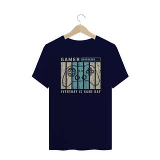 Nome do produto Camiseta Plus Size Gamer Everyday