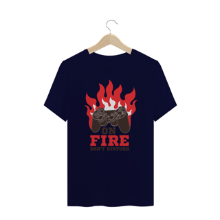 Nome do produto Camiseta Plus Size On Fire