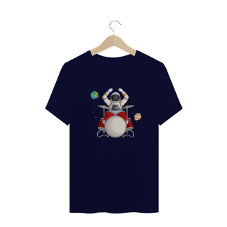 Nome do produto Camiseta Plus Size Astronauta Bateria