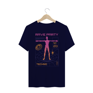 Nome do produto Camiseta Plus Size Rave