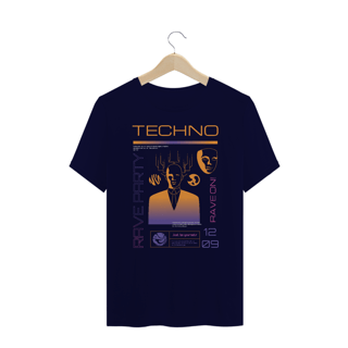Nome do produto Camiseta Plus Size Techno