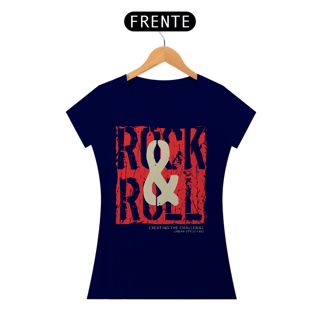 Nome do produto Camiseta Feminina Rock & Roll