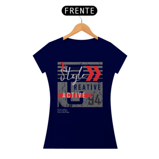 Nome do produto Camiseta Feminina Style