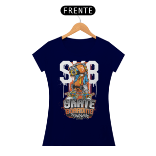 Nome do produto Camiseta Feminina Skate