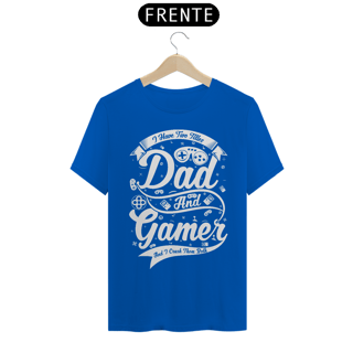 Nome do produto Camiseta Dad and Gamer